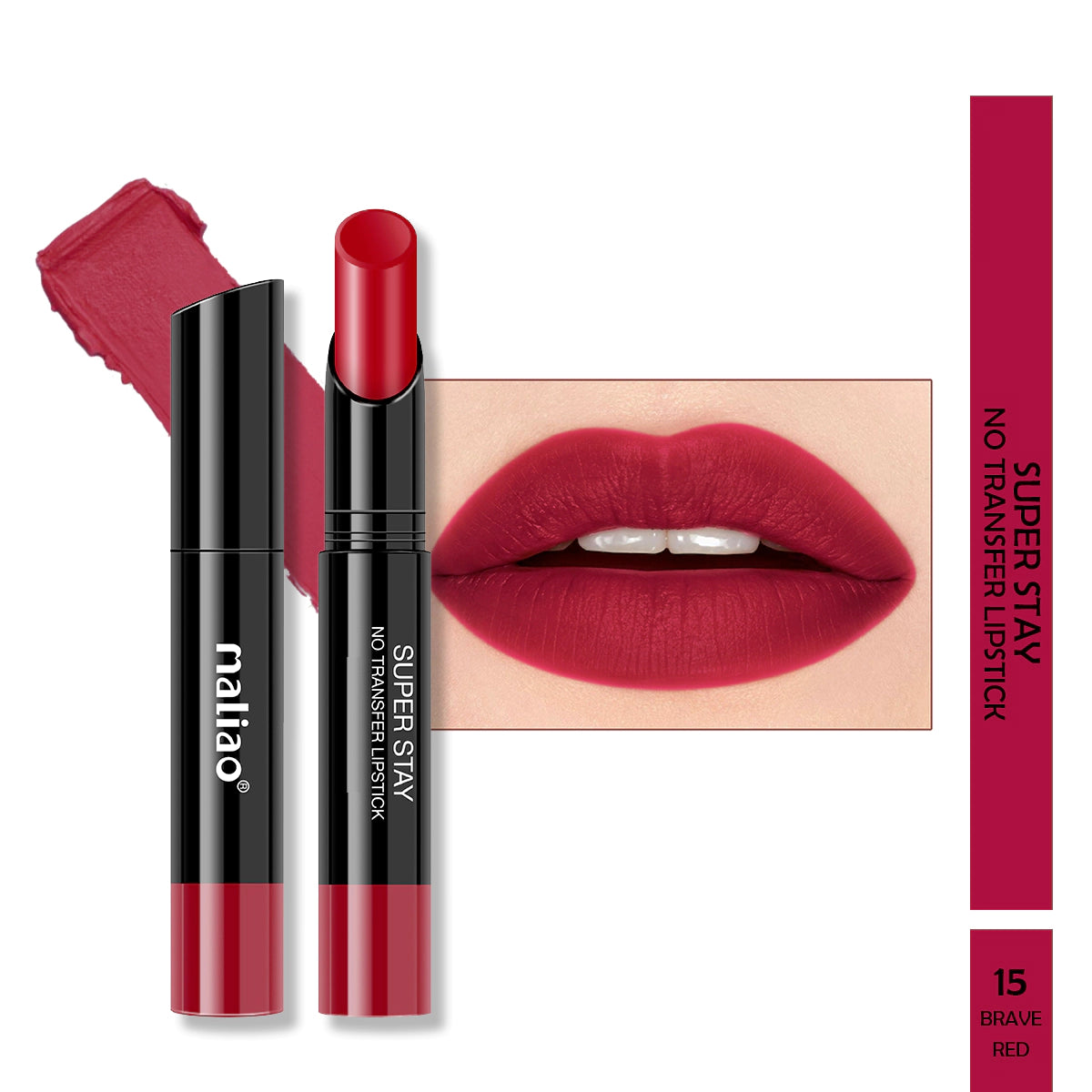 Maliao Super Stay No Transfer Lipstick - Unwavering Elegance Lip